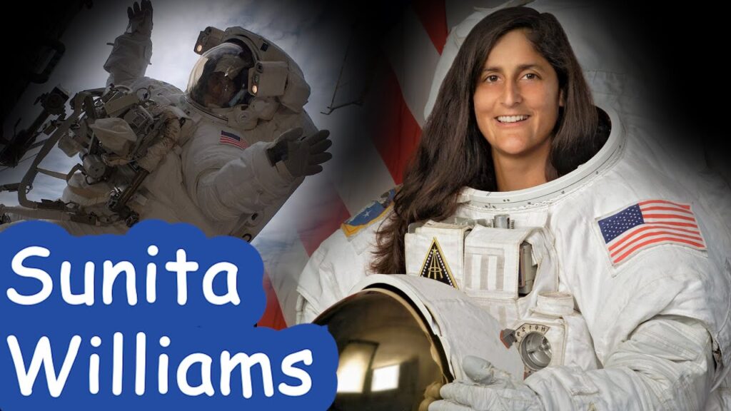 Top 10 Most famous womens of india,
Sunita Williams 