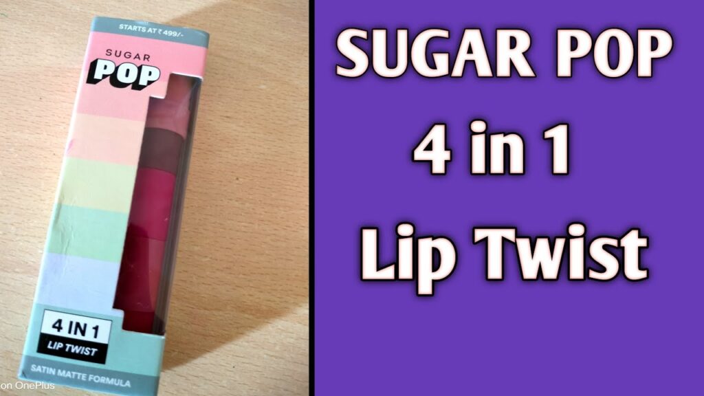 Sugar Pop 4 In 1 Lip Twist Lipsticks